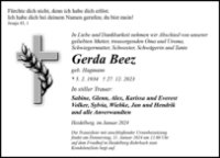 eine Anzeige